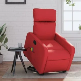 Roter Fußmassagesessel aus Kunstleder von , Sessel - Ref: Foro24-3206761, Preis: 315,91 €, Rabatt: %