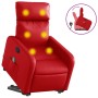 Roter Fußmassagesessel aus Kunstleder von , Sessel - Ref: Foro24-3206761, Preis: 298,98 €, Rabatt: %