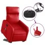 Red Artificial Leather Foot Massage Recliner by , Armchairs - Ref: Foro24-3206761, Price: 315,91 €, Discount: %