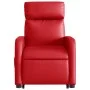 Red Artificial Leather Foot Massage Recliner by , Armchairs - Ref: Foro24-3206761, Price: 315,91 €, Discount: %