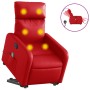 Roter Majesty-Stuhl mit elektrischem Aufzug aus Kunstleder von , Sessel - Ref: Foro24-3206775, Preis: 339,65 €, Rabatt: %