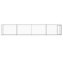 Hundekäfig mit grau verzinkter Stahltür 8x2x1,5 m von , Hundehütten und Zäune - Ref: Foro24-3209580, Preis: 276,99 €, Rabatt: %