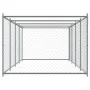 Dog cage with gray galvanized steel door 8x2x1.5 m by , Dog kennels and fences - Ref: Foro24-3209580, Price: 262,03 €, Discou...