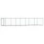 Dog cage with gray galvanized steel door 8x2x1.5 m by , Dog kennels and fences - Ref: Foro24-3209580, Price: 262,03 €, Discou...