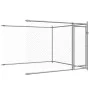 Hundekäfig mit Türen aus grau verzinktem Stahl 8x2x1,5 m von , Hundehütten und Zäune - Ref: Foro24-3209575, Preis: 361,95 €, ...