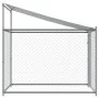 Dach und Tür des Hundekäfigs aus grau verzinktem Stahl, 2 x 2 x 2 m von , Hundehütten und Zäune - Ref: Foro24-172559, Preis: ...