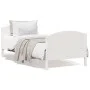 White pine wood bed frame with headboard 90x200 cm by , Beds and slatted bases - Ref: Foro24-842567, Price: 110,64 €, Discoun...