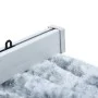 White and gray chenille mosquito net curtain 56x185 cm by vidaXL, Mosquito nets for windows - Ref: Foro24-284279, Price: 37,8...