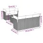 Garden sofa set with cushions 6 pieces beige synthetic rattan by , Garden sets - Ref: Foro24-3249087, Price: 419,19 €, Discou...