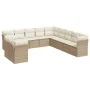 11-piece garden sofa set with beige synthetic rattan cushions by , Garden sets - Ref: Foro24-3249717, Price: 792,65 €, Discou...