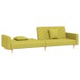 2-Sitzer-Schlafsofa mit zwei grünen Stoffkissen von , Sofas - Ref: Foro24-375905, Preis: 278,84 €, Rabatt: %
