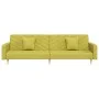 2-Sitzer-Schlafsofa mit zwei grünen Stoffkissen von , Sofas - Ref: Foro24-375905, Preis: 273,98 €, Rabatt: %