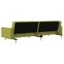 Sofá cama de 2 plazas con dos almohadas tela verde de , Sofás - Ref: Foro24-375905, Precio: 274,00 €, Descuento: %