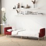 2-Sitzer-Schlafsofa aus rotem Stoff von , Sofas - Ref: Foro24-375790, Preis: 272,47 €, Rabatt: %