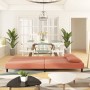 2-seater sofa bed with two pink velvet pillows by , Sofas - Ref: Foro24-375913, Price: 247,18 €, Discount: %