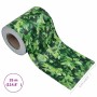 Panel de valla de PVC verde 35x0,19 m