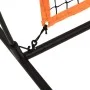 Schwarzes und orangefarbenes Golf-Trainingsnetz aus Polyester, 215 x 107 x 216 cm von , Golf-Lernmaterial - Ref: Foro24-93753...