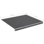 Ersatzstoff für anthrazitgraue Markise 4x3,5 m von , Markisen - Ref: Foro24-311948, Preis: 60,26 €, Rabatt: %
