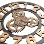 Gold and black metal wall clock 58 cm by vidaXL, Wall clocks - Ref: Foro24-283861, Price: 69,08 €, Discount: %