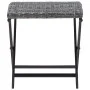 Grauer Klapphocker aus synthetischem Rattan von , Hocker für den Außenbereich - Ref: Foro24-45773, Preis: 48,02 €, Rabatt: %