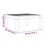 Gartenmöbel-Set 3-teilig mit weißen PP-Kissen von , Gartensets - Ref: Foro24-3203732, Preis: 159,73 €, Rabatt: %