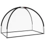 Black polyester golf training net 300x150x210 cm by , Golf learning material - Ref: Foro24-93752, Price: 99,09 €, Discount: %