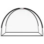 Black polyester golf training net 300x150x210 cm by , Golf learning material - Ref: Foro24-93752, Price: 99,09 €, Discount: %