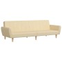 Sofá cama de 2 plazas tela color crema by , Sofas - Ref: Foro24-375855, Price: 273,54 €, Discount: %