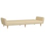 Sofá cama de 2 plazas tela color crema by , Sofas - Ref: Foro24-375855, Price: 273,54 €, Discount: %