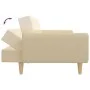 Sofá cama de 2 plazas tela color crema by , Sofas - Ref: Foro24-375855, Price: 268,81 €, Discount: %