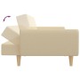 Sofá cama de 2 plazas tela color crema by , Sofas - Ref: Foro24-375855, Price: 273,54 €, Discount: %