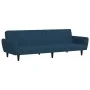 Sofá cama de 2 plazas terciopelo azul by , Sofas - Ref: Foro24-375857, Price: 262,91 €, Discount: %