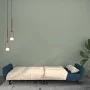 Zweiplätziges Schlafsofa aus blauem Samt von , Sofas - Ref: Foro24-375857, Preis: 262,91 €, Rabatt: %