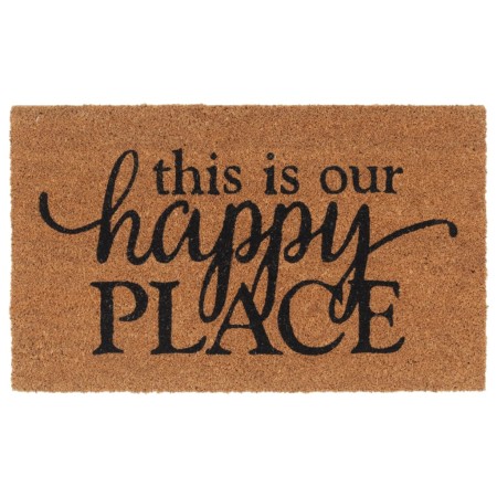 Felpudo de fibra de coco copetuda 45x75 cm by , Doormats - Ref: Foro24-155613, Price: 19,95 €, Discount: %