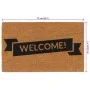 Felpudo de fibra de coco copetuda 45x75 cm by , Doormats - Ref: Foro24-155611, Price: 18,84 €, Discount: %