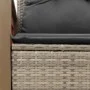 Sofá de jardín con cojines 2 plazas ratán sintético gris by , Outdoor sofas - Ref: Foro24-366130, Price: 166,44 €, Discount: %