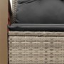 Sofá de jardín con cojines 2 plazas ratán sintético gris by , Outdoor sofas - Ref: Foro24-366130, Price: 151,78 €, Discount: %