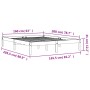 Estructura de cama madera maciza pino marrón cera 160x200 cm de , Camas y somieres - Ref: Foro24-844863, Precio: 89,19 €, Des...