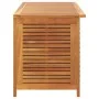 Caja de almacenaje de jardín madera maciza acacia 113x50x56 cm de , Cajas de almacenaje para exteriores - Ref: Foro24-365841,...