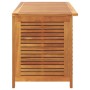 Caja de almacenaje de jardín madera maciza acacia 113x50x56 cm by , Outdoor storage boxes - Ref: Foro24-365841, Price: 193,83...