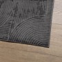 Kurzflor Teppich im skandinavischen Stil IZA Anthrazit 140x200 cm von , Teppiche - Ref: Foro24-375429, Preis: 88,60 €, Rabatt: %