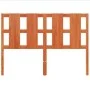 Cabecero de cama madera maciza de pino marrón cera 135 cm de , Cabeceros y pies de cama - Ref: Foro24-844220, Precio: 46,72 €...