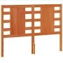 Cabecero de cama madera maciza de pino marrón cera 135 cm de , Cabeceros y pies de cama - Ref: Foro24-844333, Precio: 45,30 €...