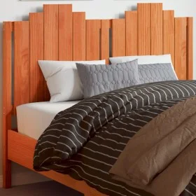 Cabecero de cama madera maciza de pino marrón cera 135 cm de , Cabeceros y pies de cama - Ref: Foro24-844283, Precio: 50,24 €...