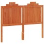 Wax brown solid pine wood bed headboard 135 cm by , Headboards and footboards - Ref: Foro24-844283, Price: 50,70 €, Discount: %