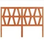 Cabecero de cama madera maciza de pino marrón cera 160 cm de , Cabeceros y pies de cama - Ref: Foro24-844306, Precio: 44,84 €...