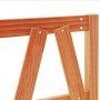 Bettkopfteil aus massivem Kiefernholz in Wachsbraun, 160 cm von , Kopf- und Fußteile - Ref: Foro24-844306, Preis: 45,29 €, Ra...