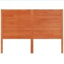 Wax brown solid pine wood bed headboard 180 cm by , Headboards and footboards - Ref: Foro24-844327, Price: 76,68 €, Discount: %