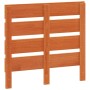 Cabecero de cama madera maciza de pino marrón cera 90 cm de , Cabeceros y pies de cama - Ref: Foro24-844442, Precio: 33,98 €