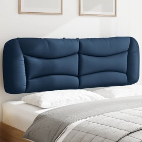 Gepolstertes Kopfteil mit blauem Stoff, 160 cm von , Kopf- und Fußteile - Ref: Foro24-374594, Preis: 90,12 €, Rabatt: %